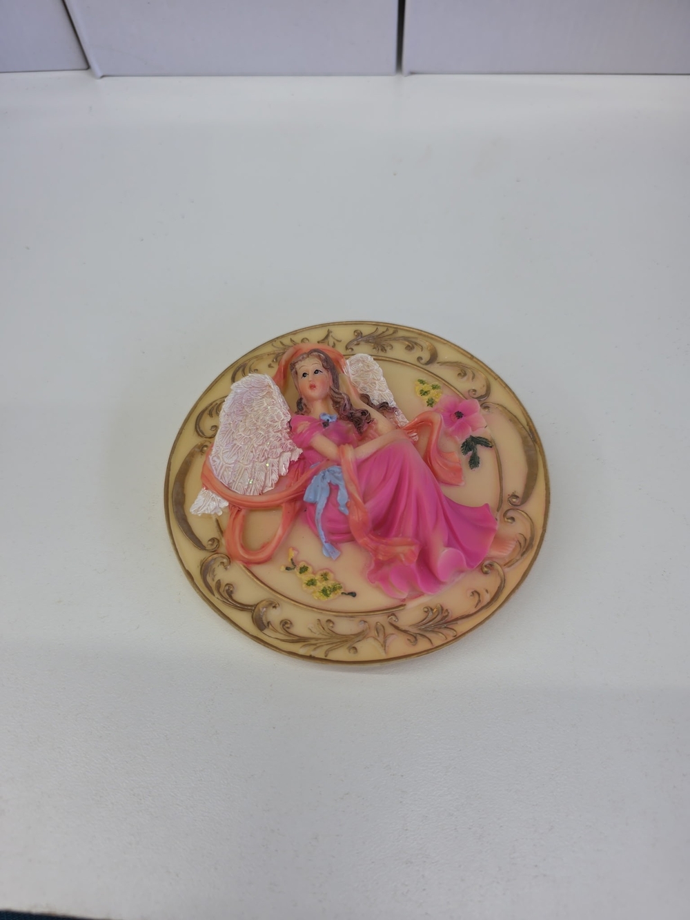 Pink Angel Decorative Wall Plaque